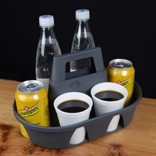 Smart stabelbar flaskebærer - Snupti ølholder og dåseholder